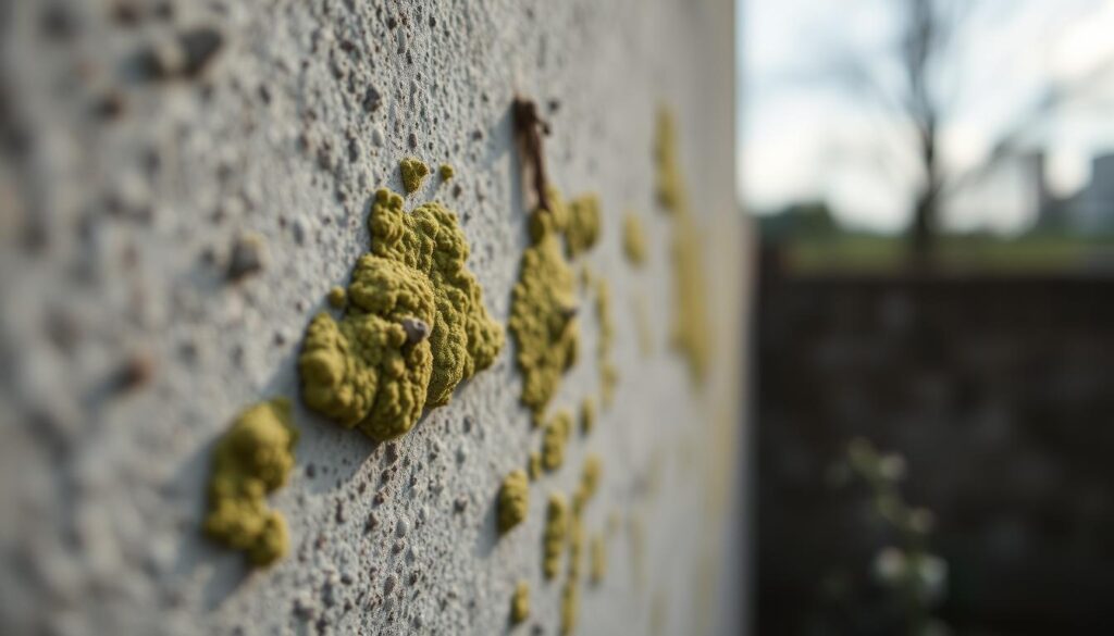 Schimmel an der Wand im Anfangsstadium